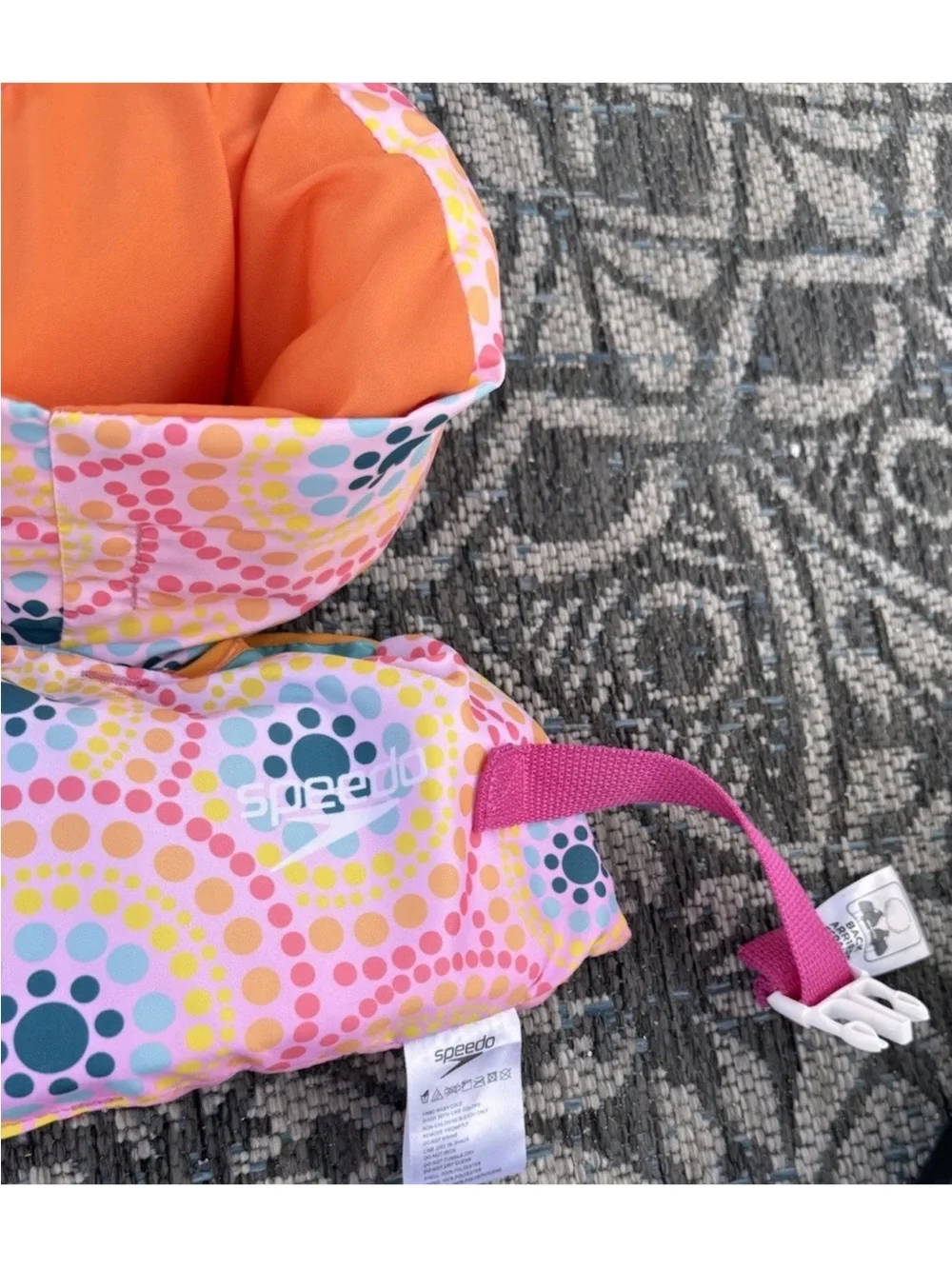 Speedo Child Swim Life Vest Puddle Jumper Octopus 33-55 lbs